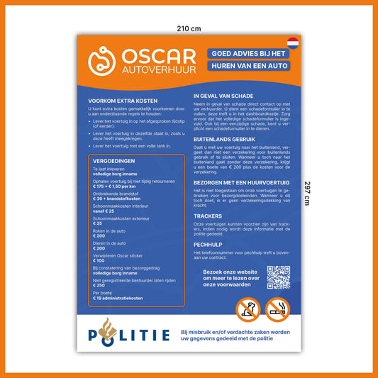 Voorkom extra kosten flyer (20 stuks)