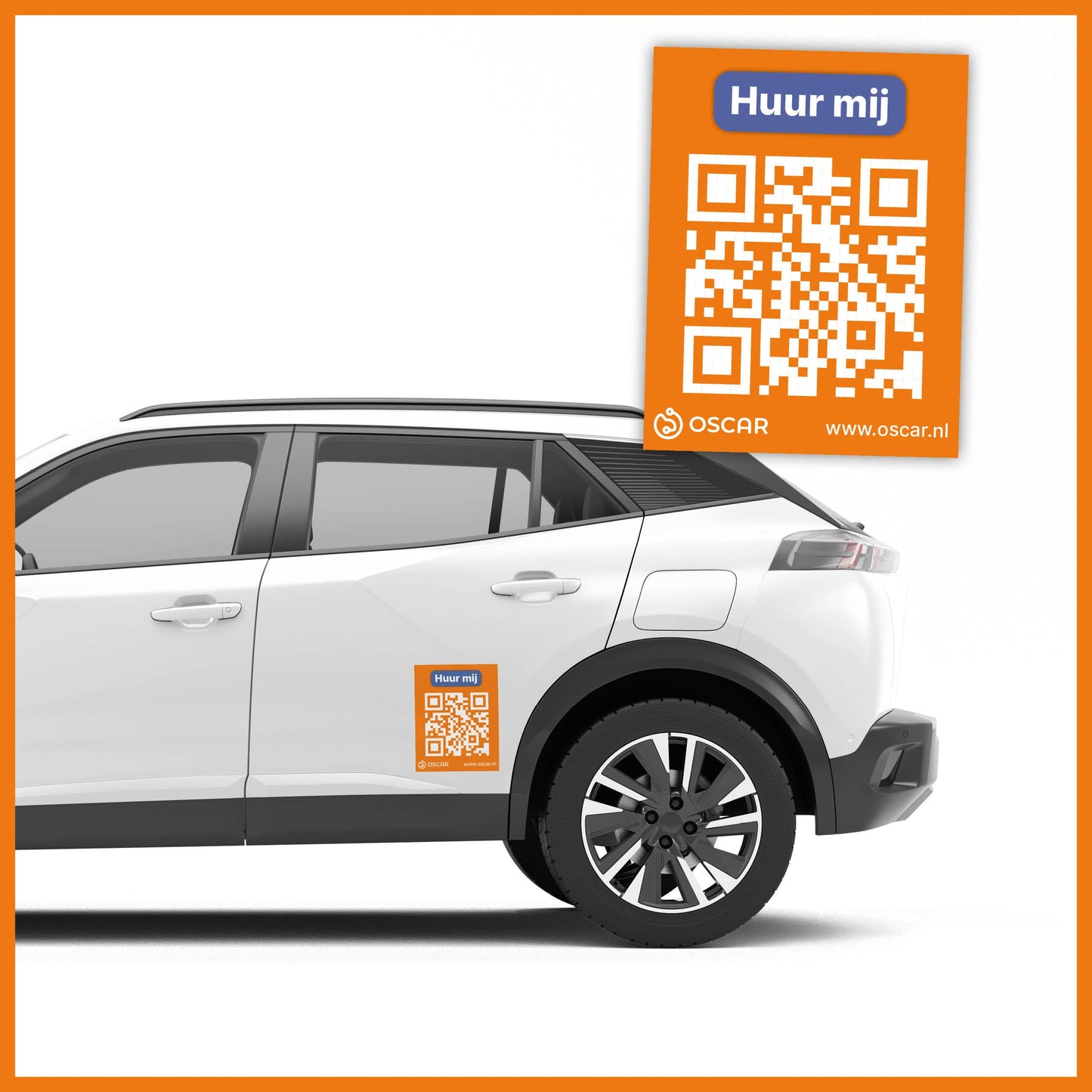 Rent Me sticker (5 stuks)