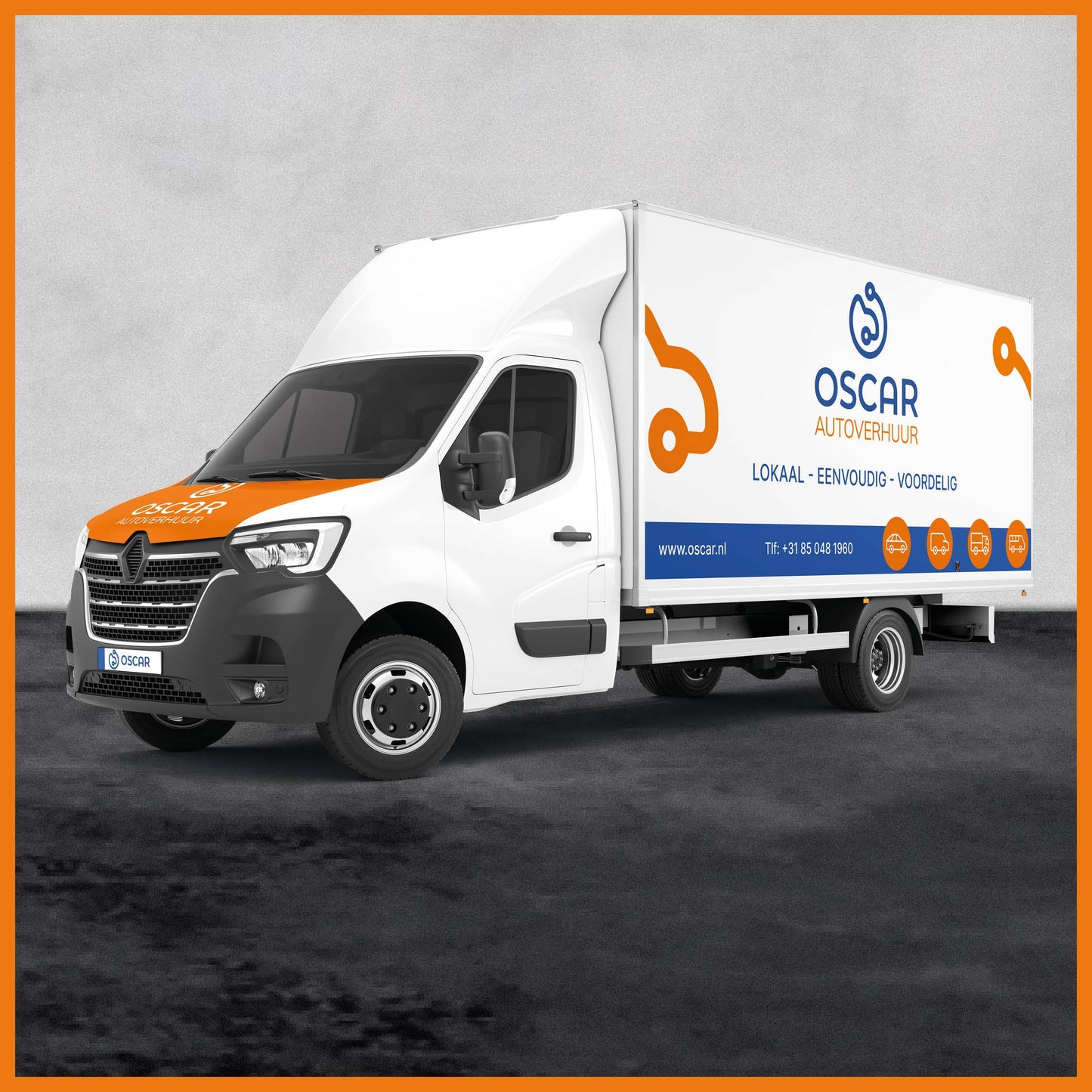 Wrapping verhuisbus