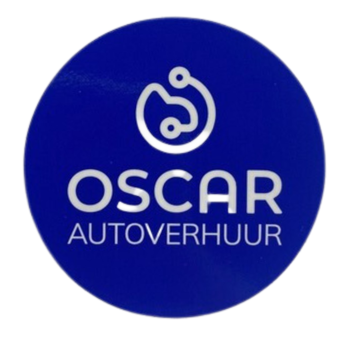 Oscar sticker rond (5 stuks)