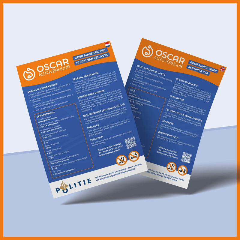Voorkom extra kosten flyer (20 stuks)