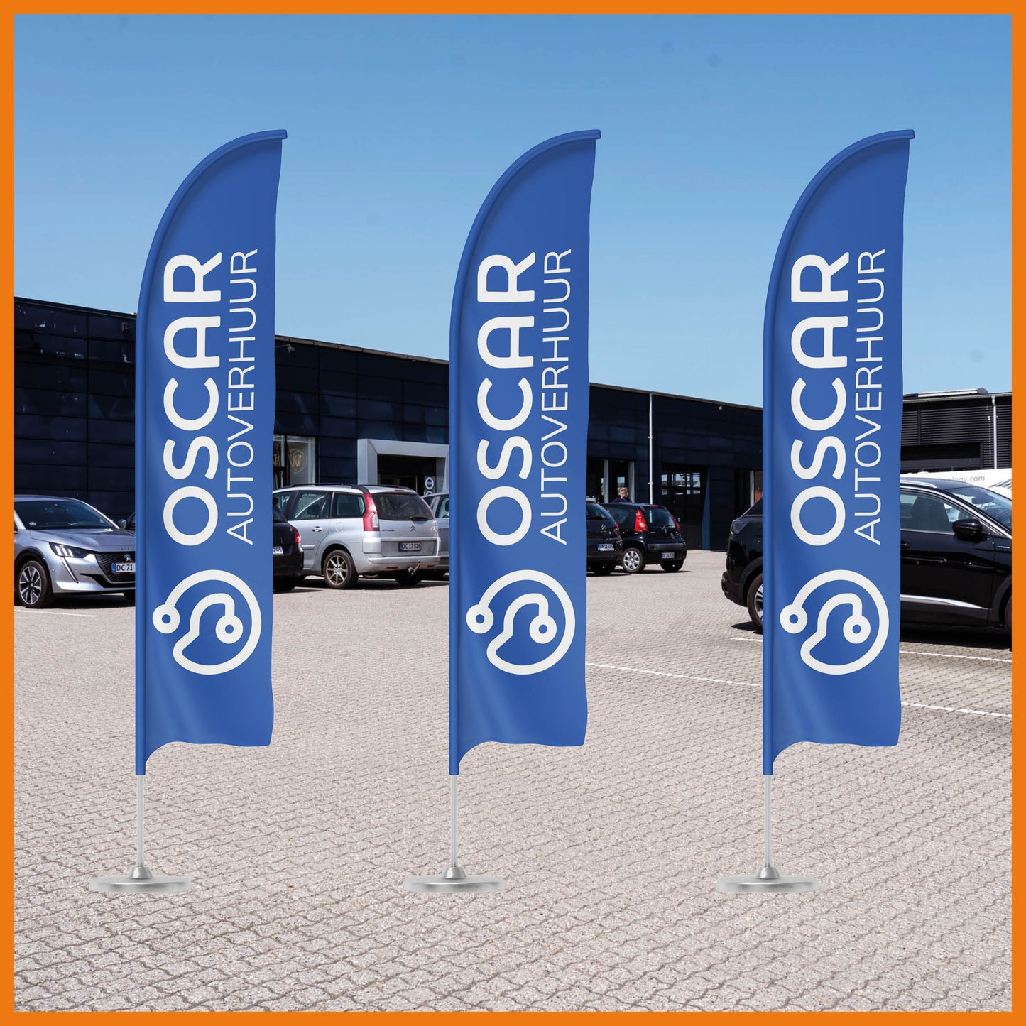 Beachflag compleet