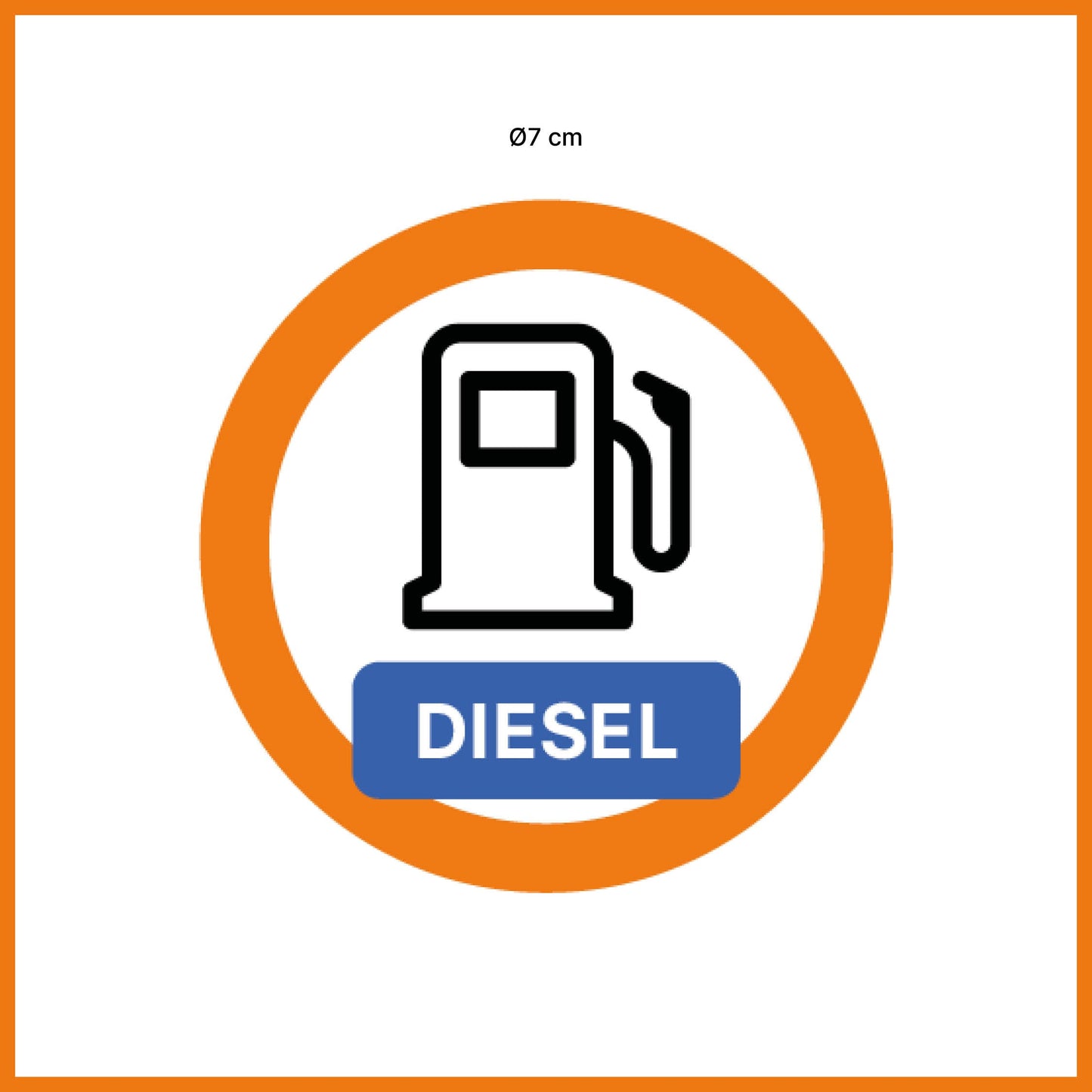 Diesel sticker (5 stuks)