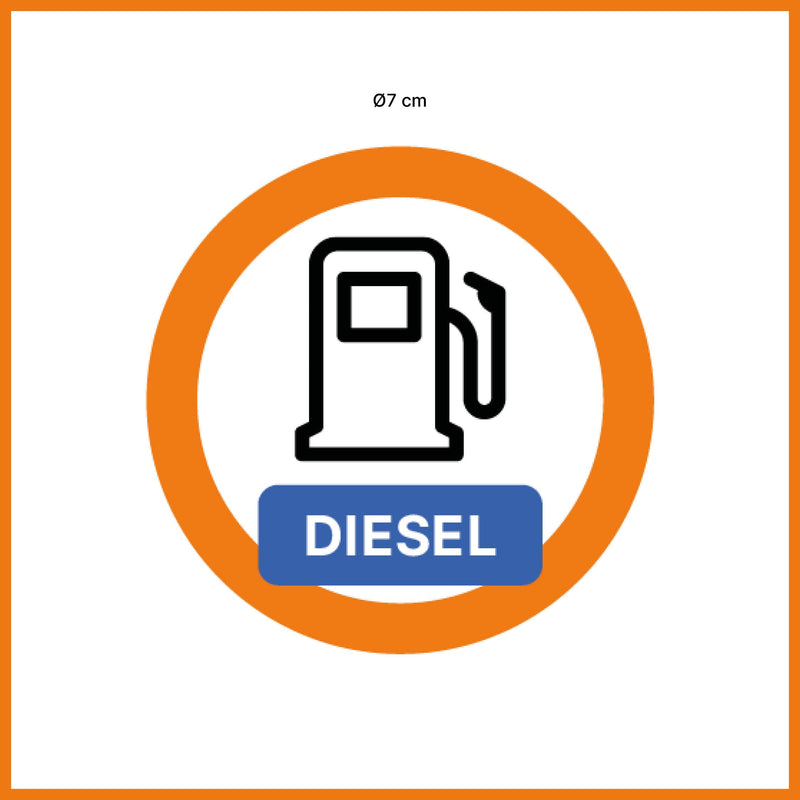Diesel sticker (5 stuks)